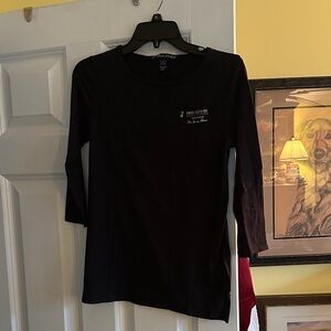 Black Long Sleeve Top